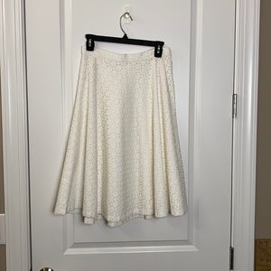 White summer skirt